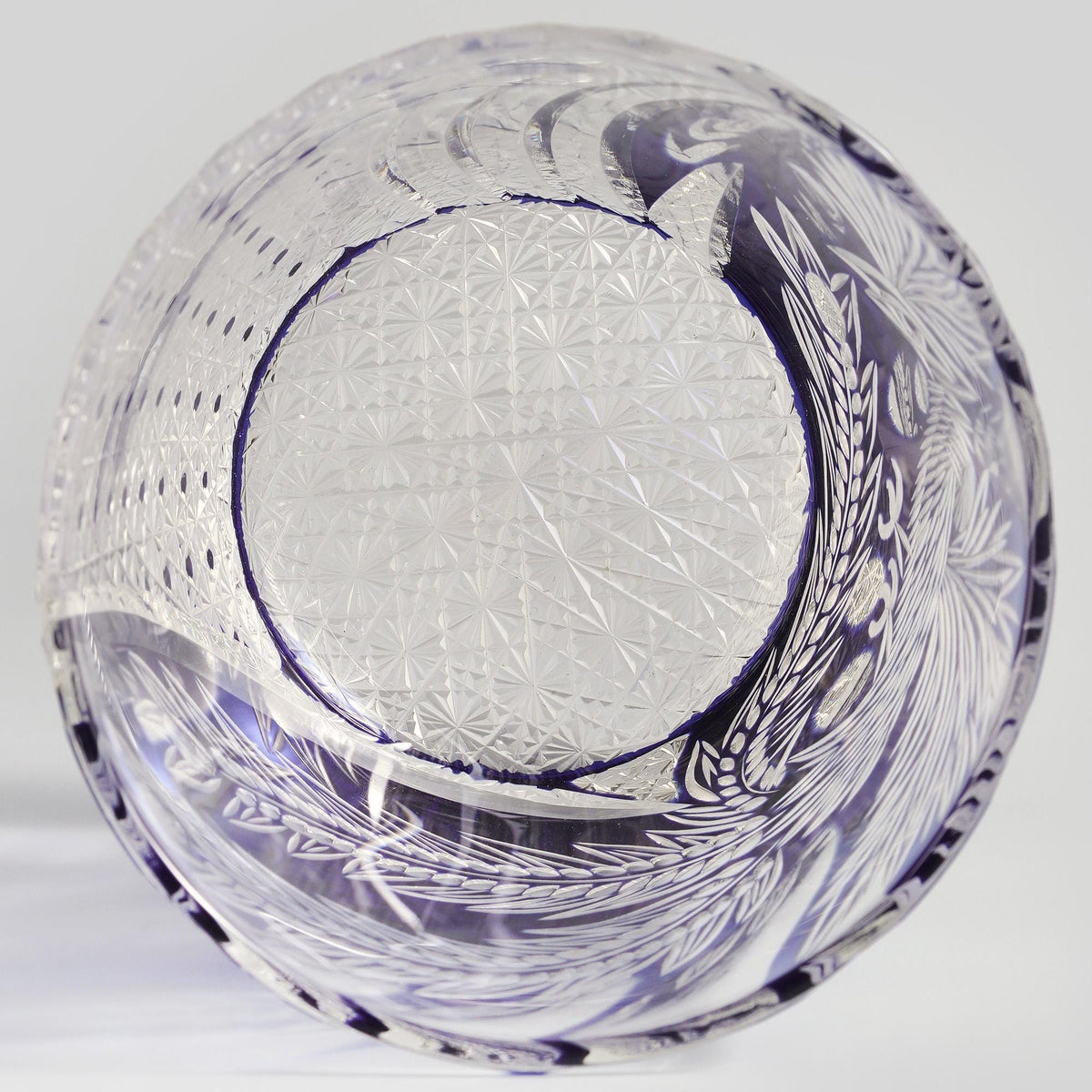 lovecove Hand-Cut Phoenix Whiskey Glass image 1