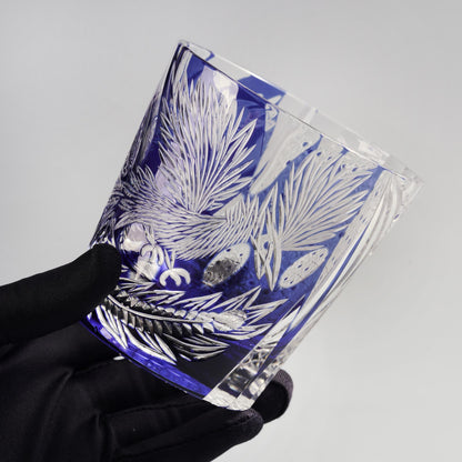 lovecove Hand-Cut Phoenix Whiskey Glass image 3
