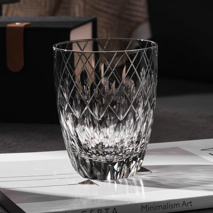 lovecove Hand Cut Rounded Whisky Glass image 8