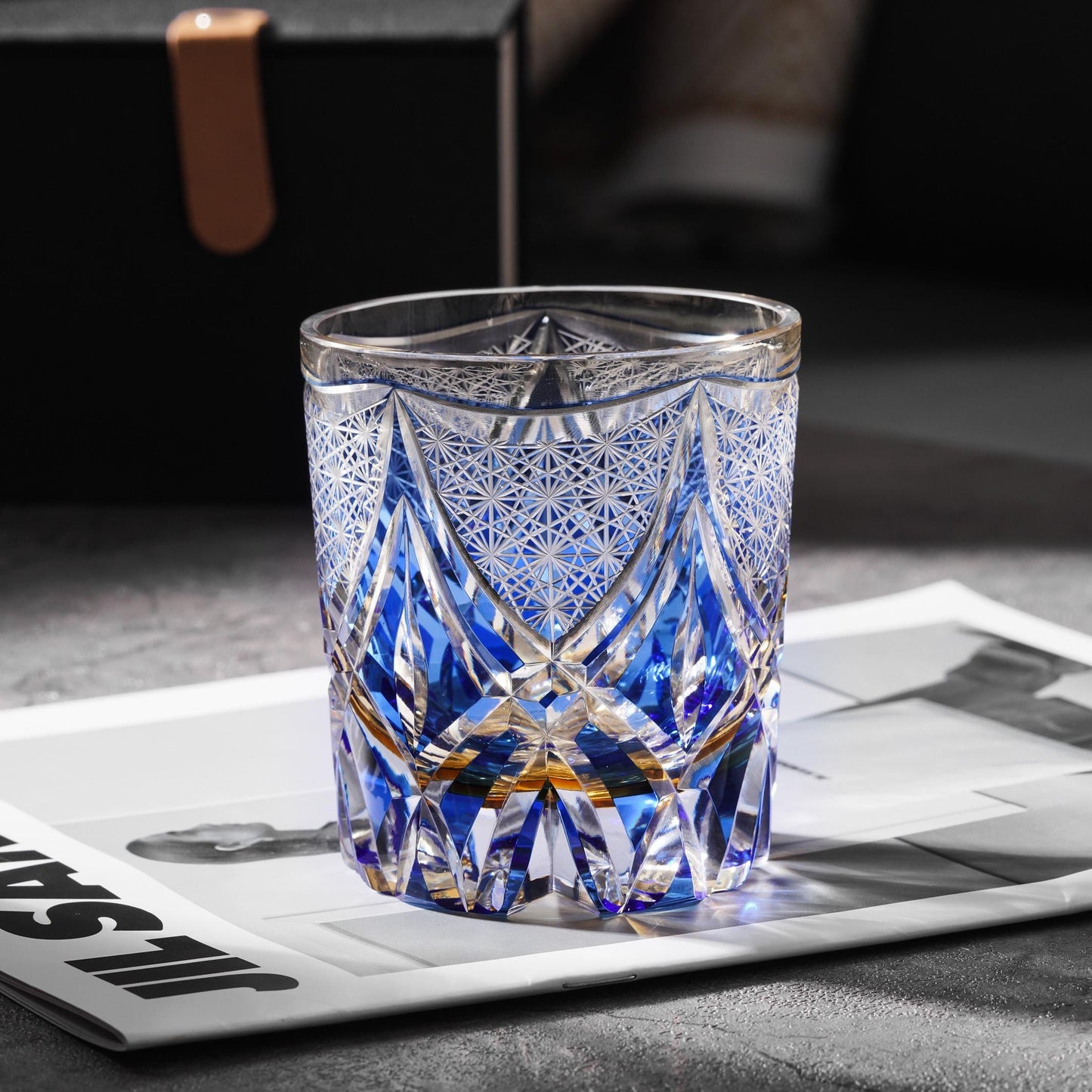 lovecove Hand-Cut Whiskey Glass image 2