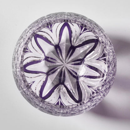 lovecove Hand Cut Egg-Shaped Crystal Glass image 2