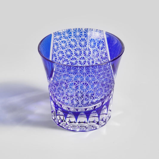 lovecove Hand Cut Flared Shaped Crystal Glass image 1