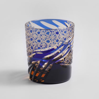 lovecove Hand Cut Flowing Whisky Glass image 3
