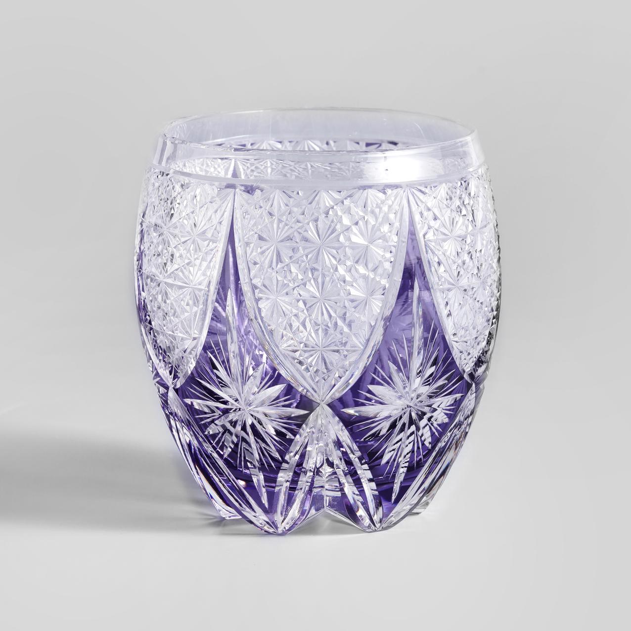 lovecove Hand-Cut Retro Whiskey Glass image 9