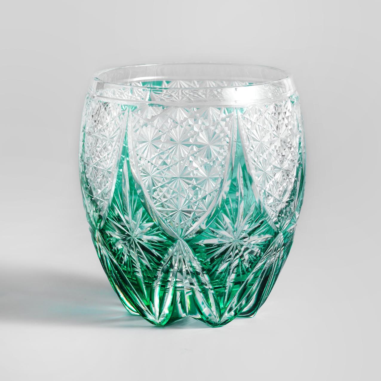 lovecove Hand-Cut Retro Whiskey Glass image 10