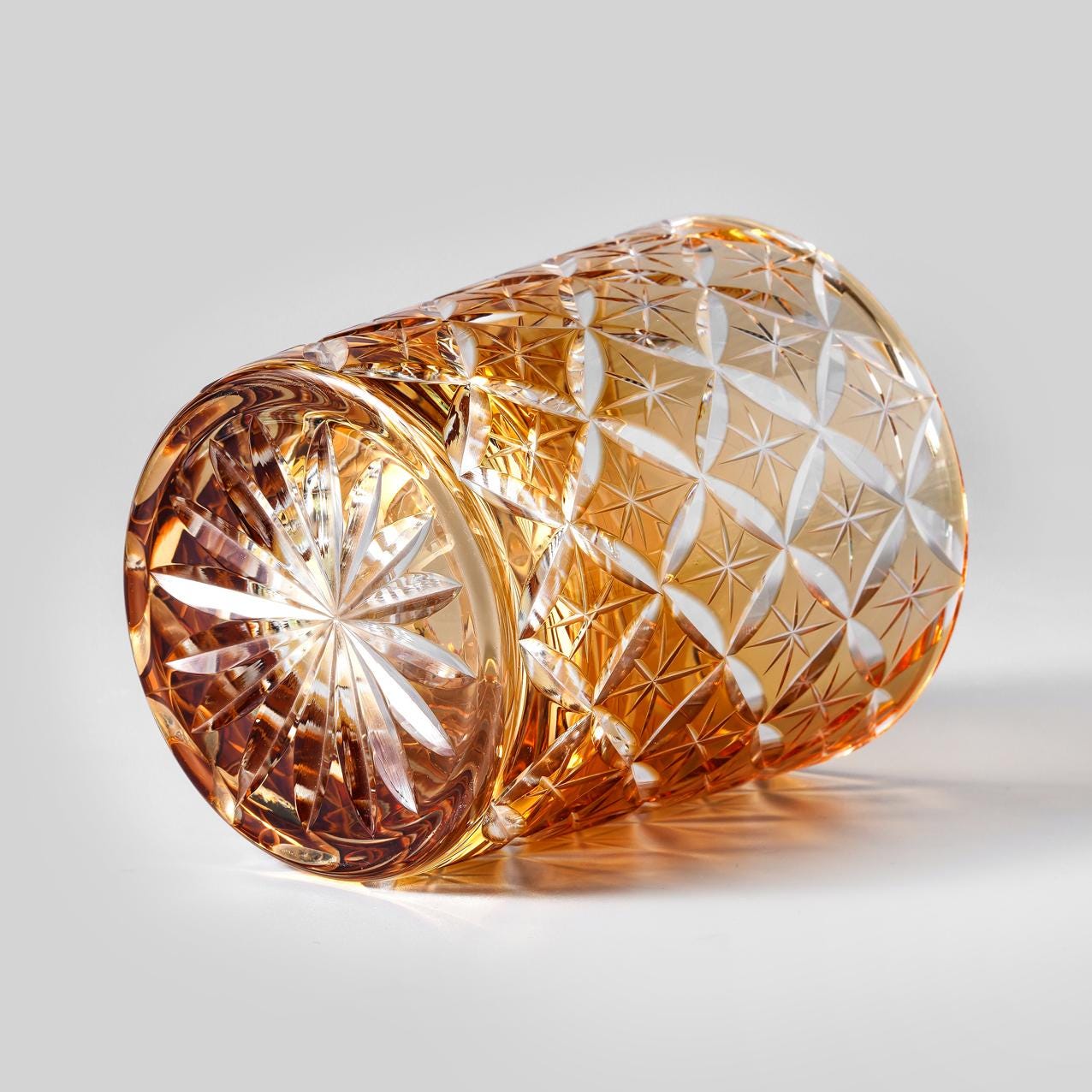 Vitraelle Hand-Cut Shippo Whisky Tumbler image 3