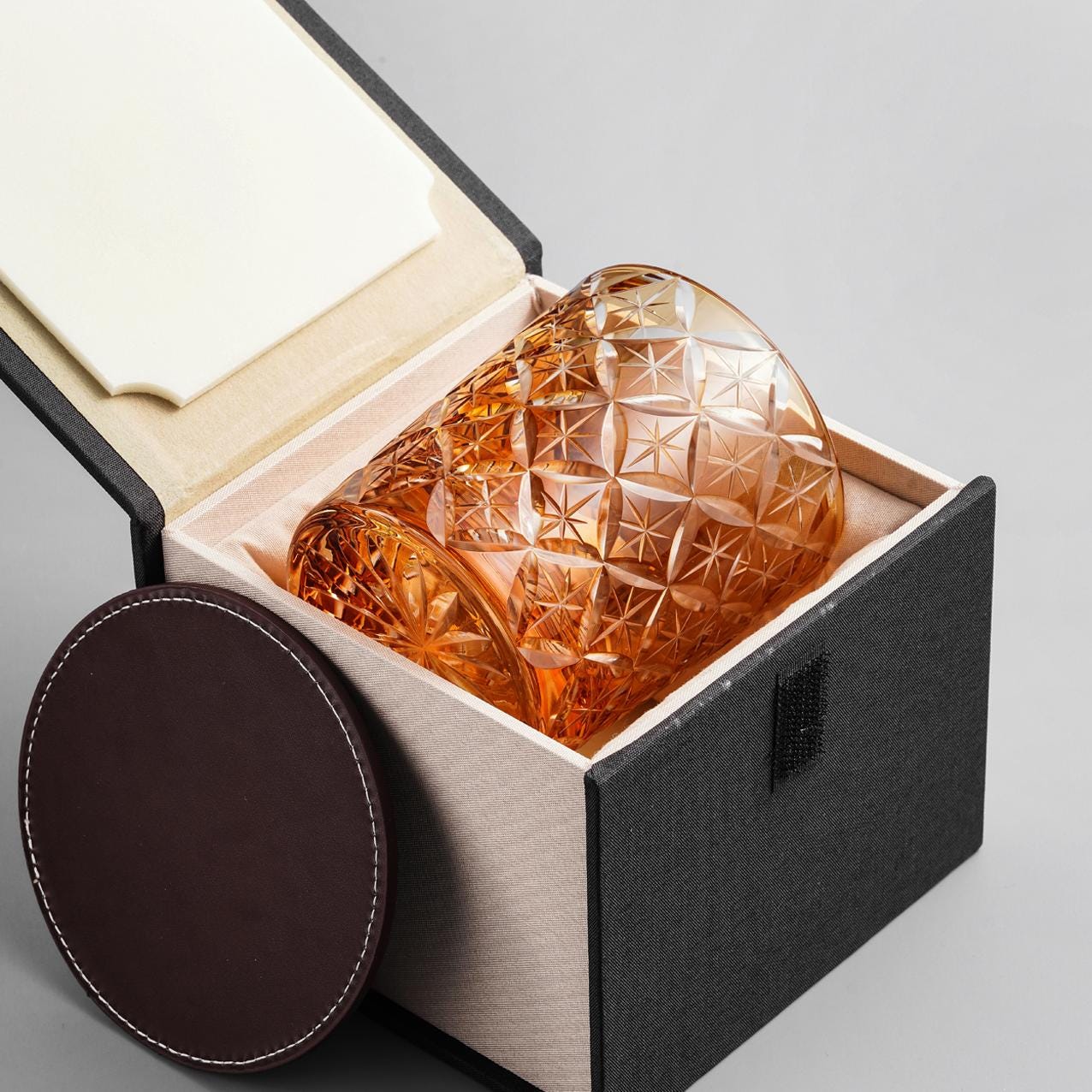Vitraelle Hand-Cut Shippo Whisky Tumbler image 6