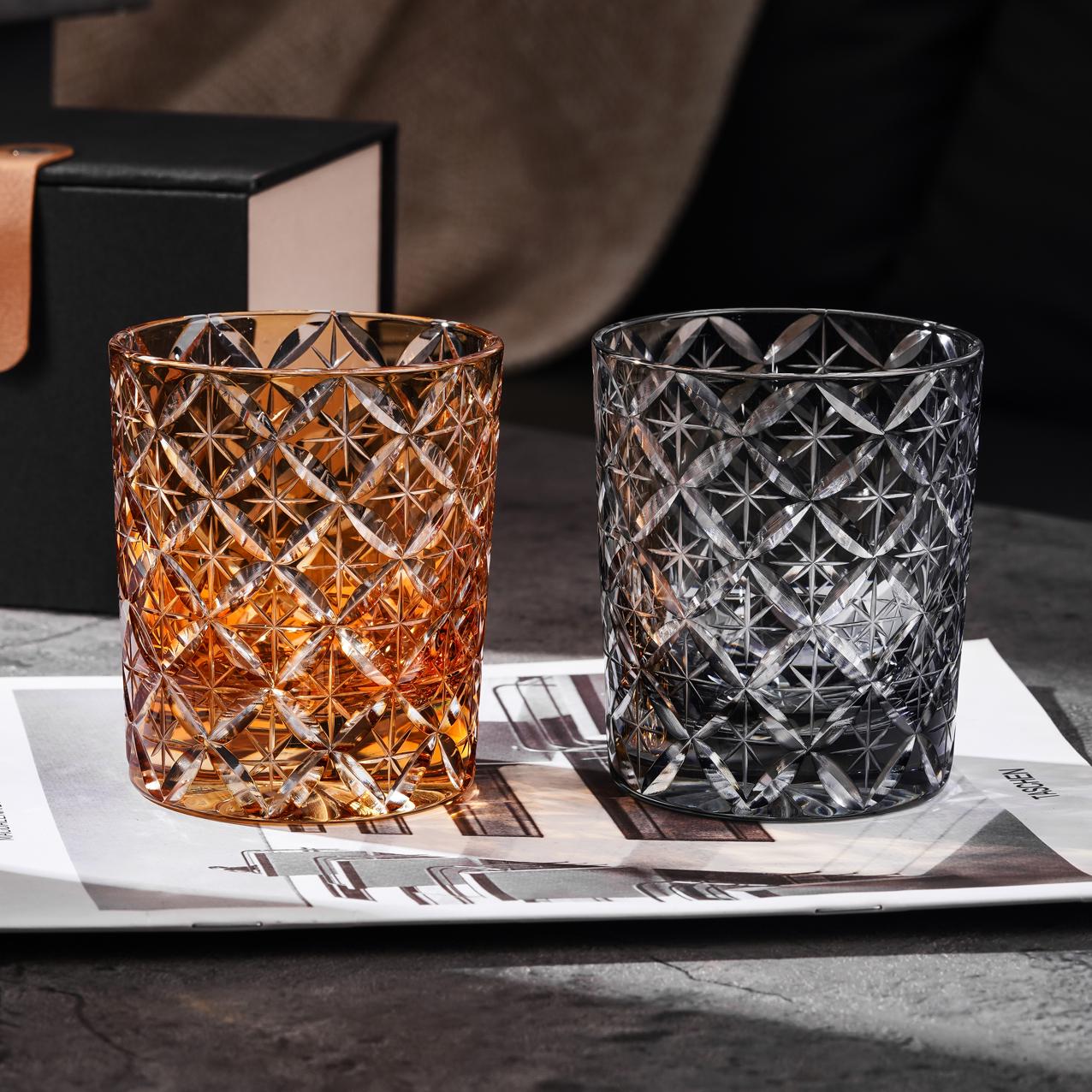 Vitraelle Hand-Cut Shippo Whisky Tumbler image 7