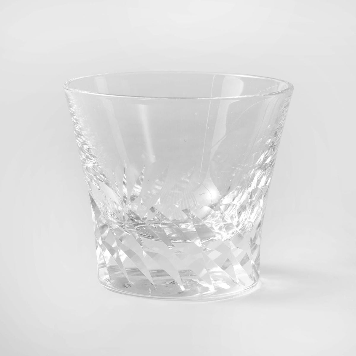 lovecove Hand-Cut Kiriko Clear Crystal Whisky Glass image 2