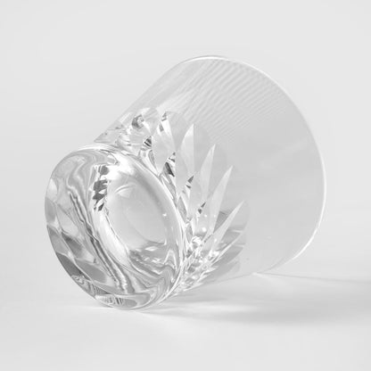 lovecove Hand-Cut Kiriko Clear Crystal Whisky Glass image 7