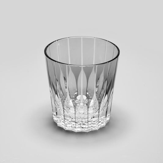 lovecove Hand Cut Kiriko Gray Crystal Whisky Glass image 1