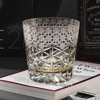 lovecove Hand-Cut Kiriko Luxury Whiskey Glass image 4