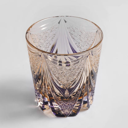 lovecove Hand Cut Luxury Crystal Whisky Glass image 1