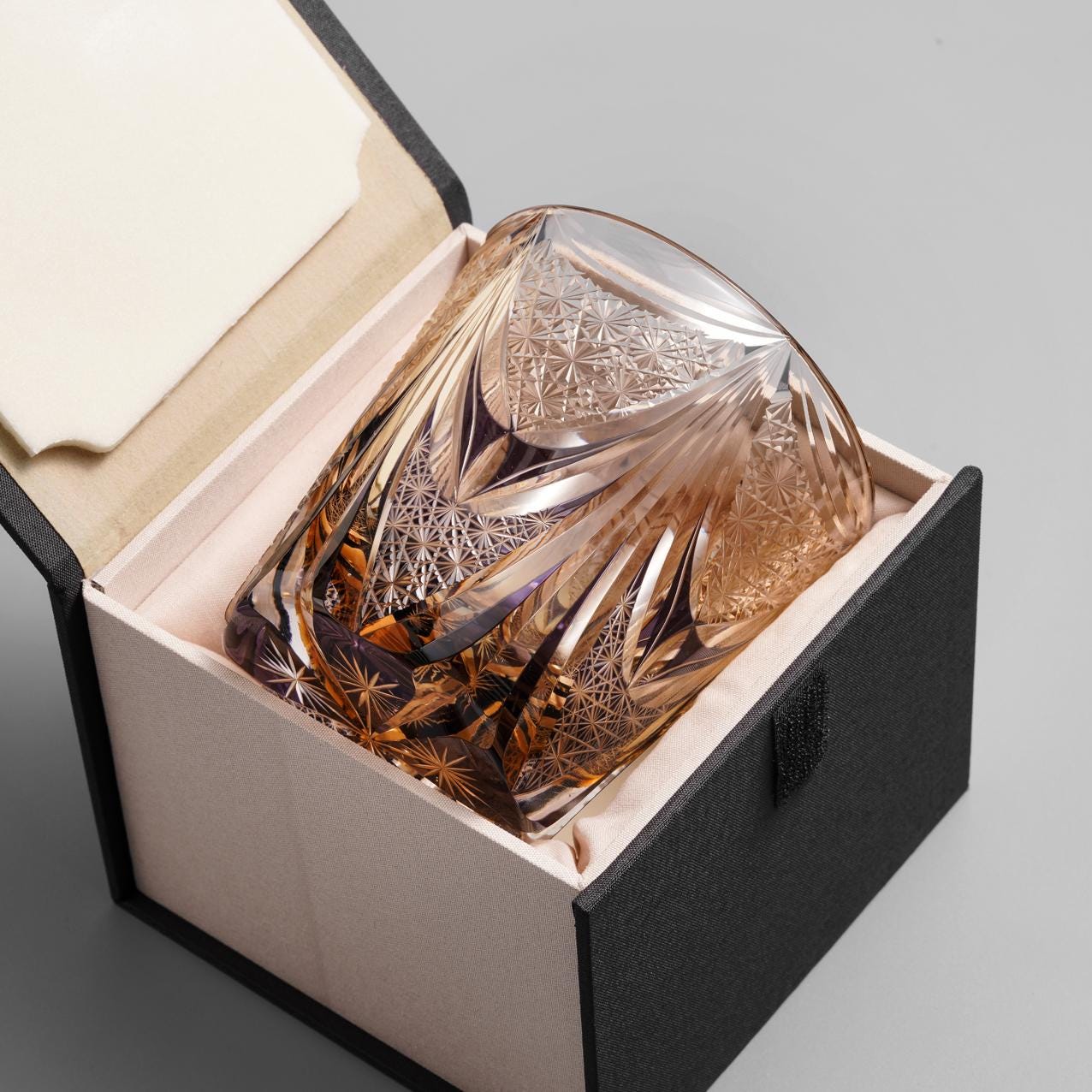lovecove Hand Cut Luxury Crystal Whisky Glass image 9
