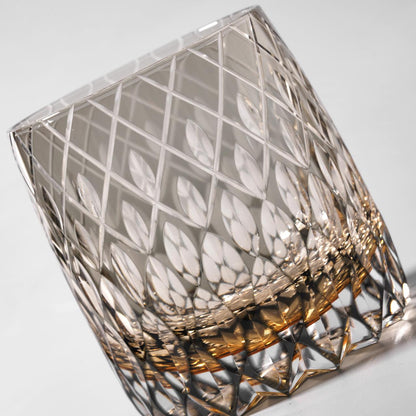 lovecove Hand Cut Luxury Raindrop Whisky Glass image 2