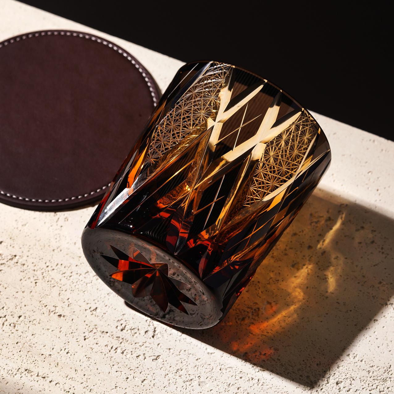 Vitraelle Hand-Cut Scotch Whiskey Glass image 5
