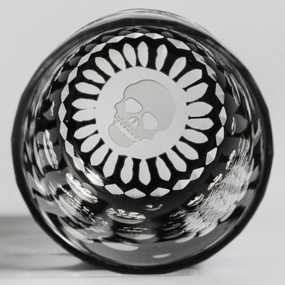 lovecove Hand-Cut Skull Design Crystal Glass image 10