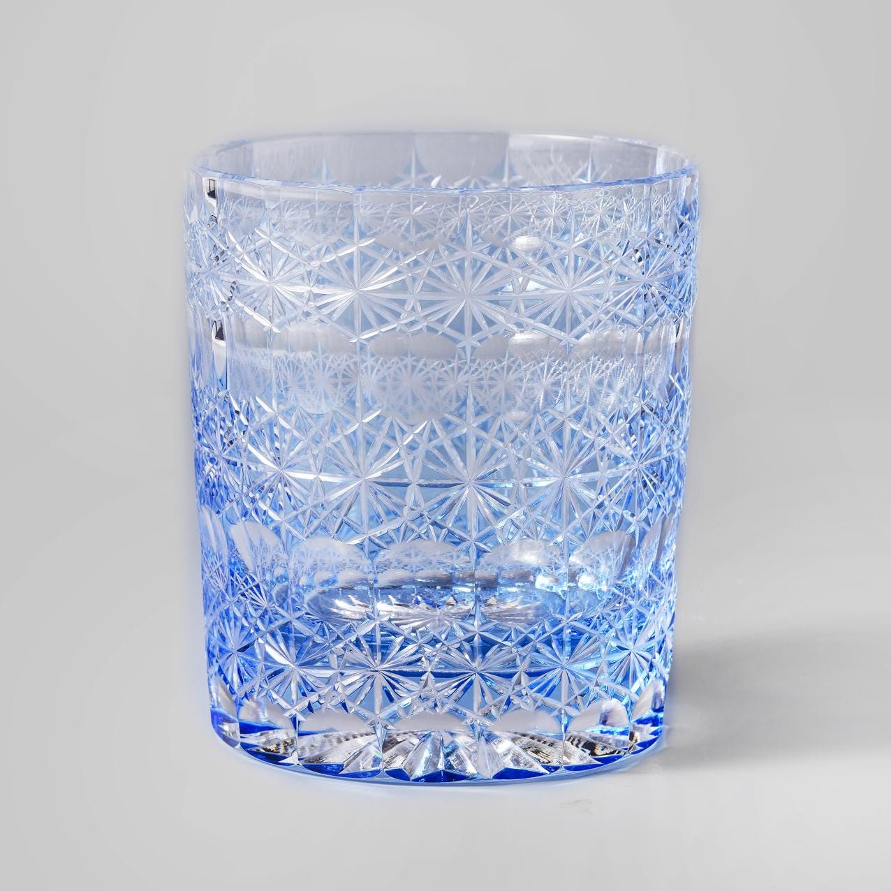 lovecove Hand-Cut Snowflake Crystal Scotch Glass image 8