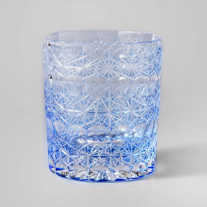 lovecove Hand-Cut Snowflake Crystal Scotch Glass image 8