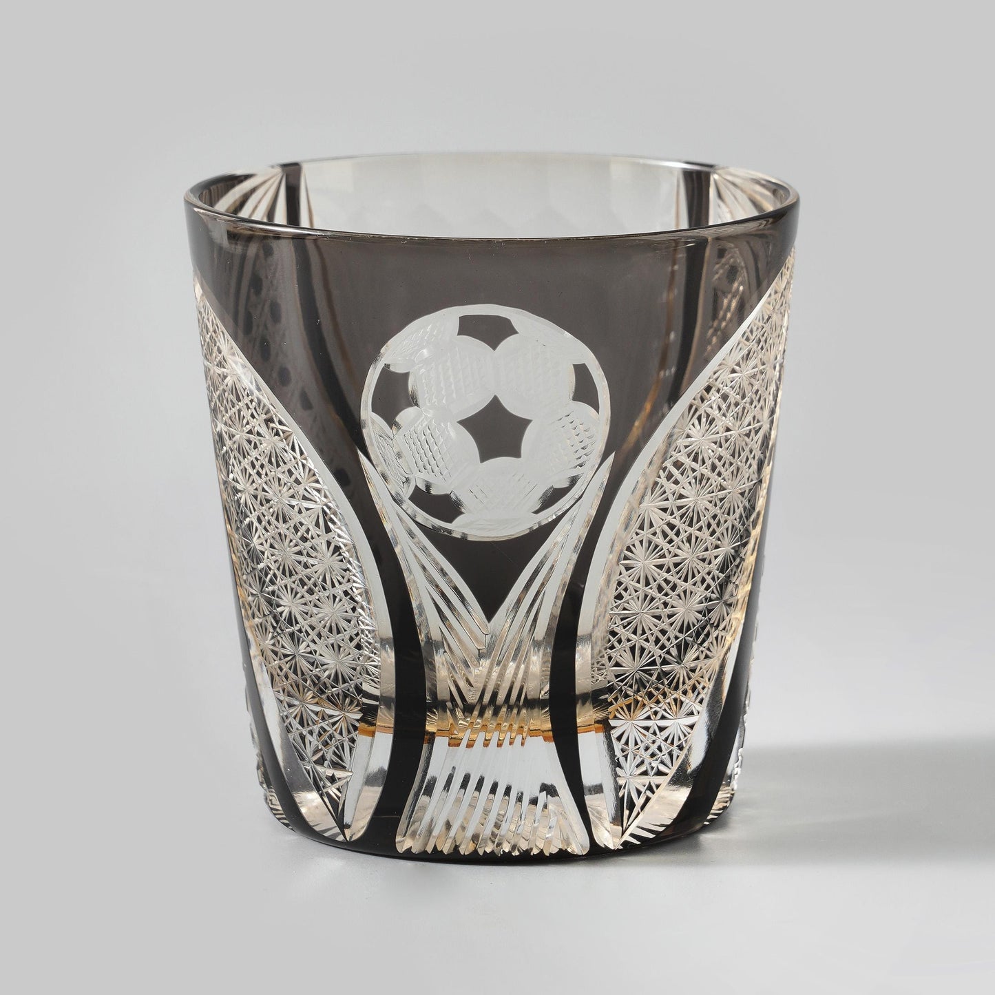 lovecove Hand-Cut Soccer Ball Engraved Whiskey Glass image 4