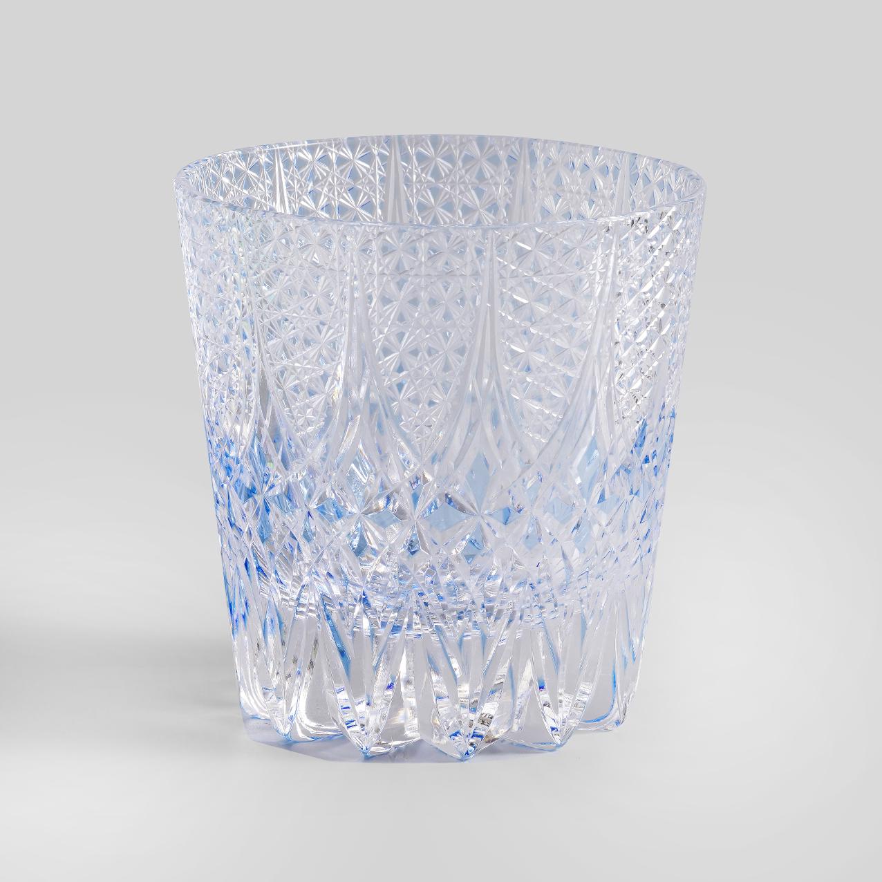 Vitraelle Hand-Cut Vintage Icy Crystal Glass image 5