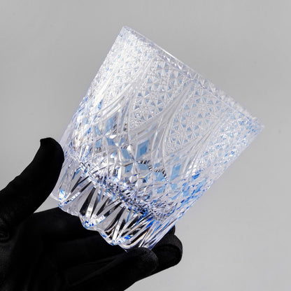 lovecove Hand-Cut Vintage Icy Crystal Glass image 6