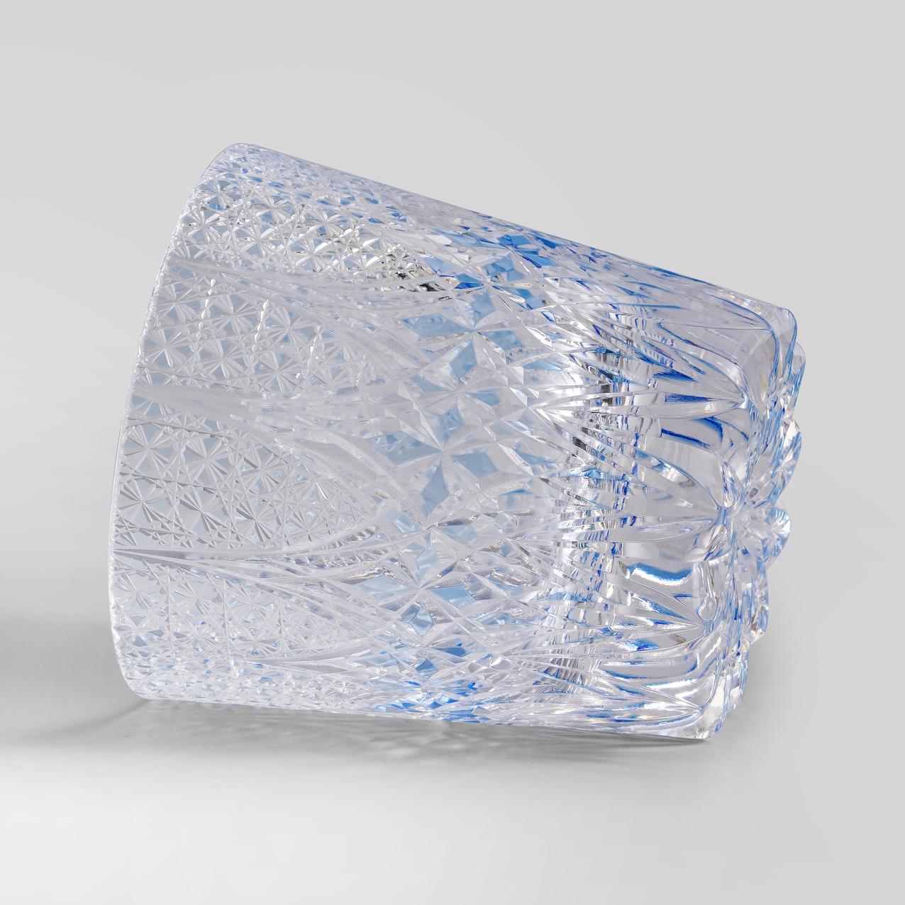 Vitraelle Hand-Cut Vintage Icy Crystal Glass image 7