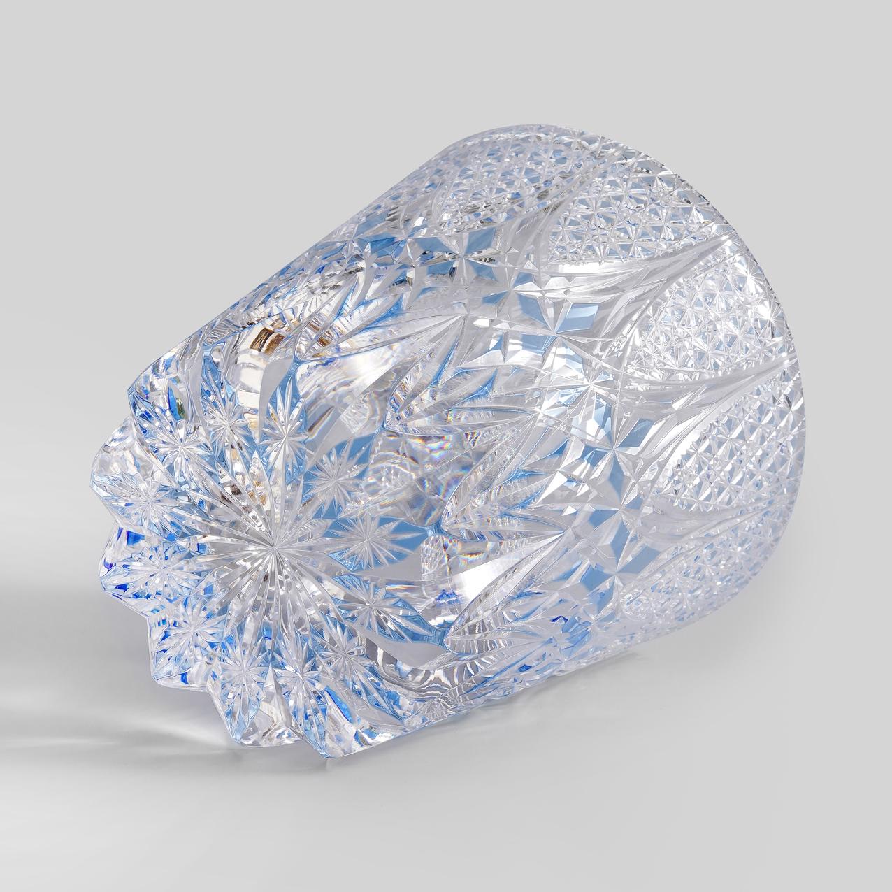 Vitraelle Hand-Cut Vintage Icy Crystal Glass image 8