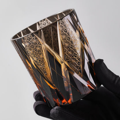 lovecove Amber Black Whisky Glass image 3