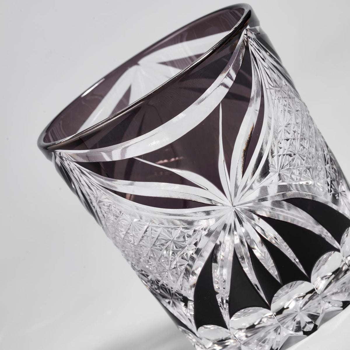 lovecove Black Butterfly Cut Crystal Glass image 7