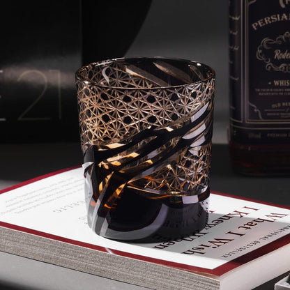 lovecove Hand Cut Flowing Whisky Glass – product image 1