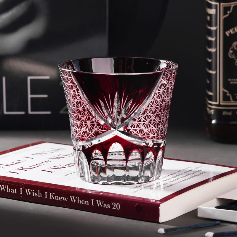 lovecove Flared Shaped Crystal Glass – product image 1