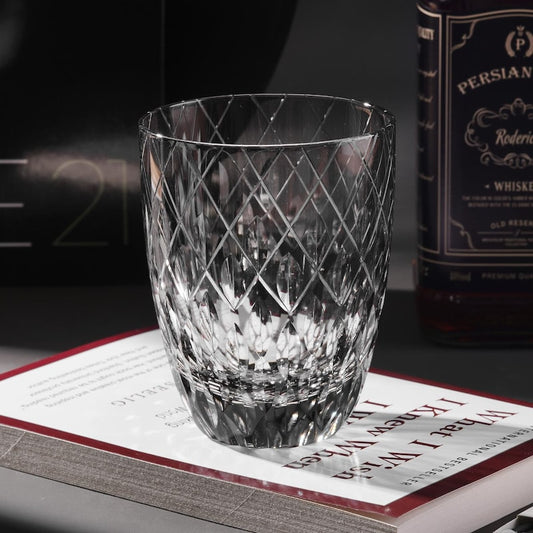 lovecove Hand Cut Rounded Whisky Glass – product image 1