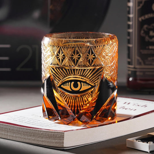 Vitraelle All-seeing Eye Kiriko Crystal Whisky Glass – product image 1