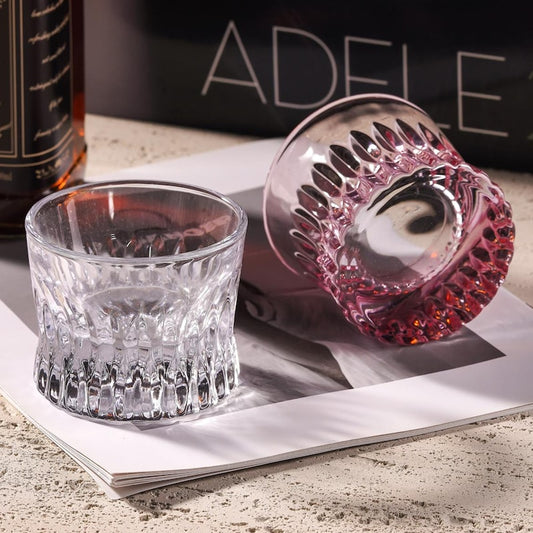 lovecove Crystal Lowball Whiskey Glass – product image 1