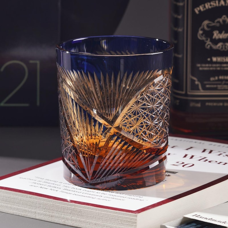 Vitraelle Hand Cut Crystal Whiskey Glass – product image 1