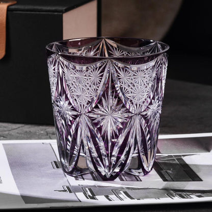 lovecove Hand-Cut Kiriko Crystal Whisky Glass – product image 1