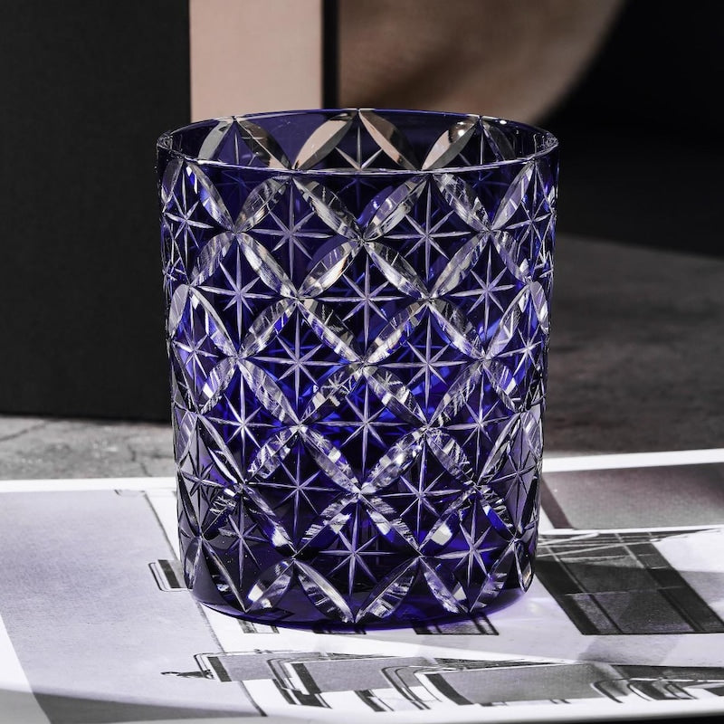 Vitraelle Hand-Cut Shippo Whisky Tumbler – product image 1