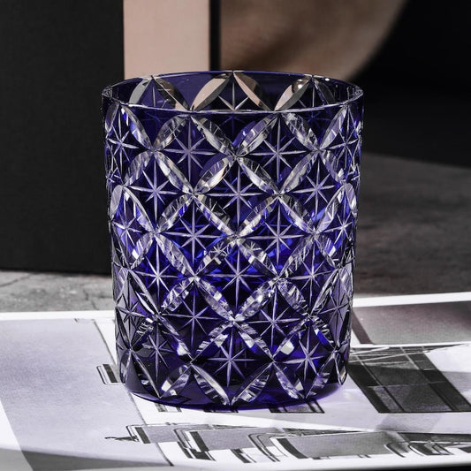 Vitraelle Hand-Cut Shippo Whisky Tumbler – product image 1