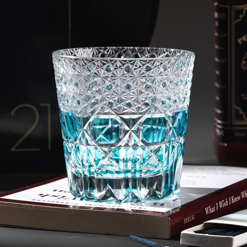 lovecove Crystal-Cut Whisky Glass – product image 1