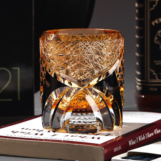 lovecove Old-Fashioned Crystal Whiskey Glass – product image 1
