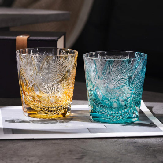 lovecove Phoenix Engraved Whiskey Glasses – product image 1