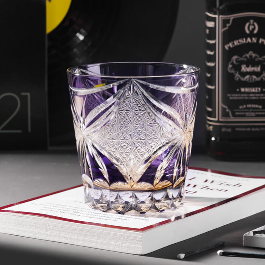 Vitraelle Hand Cut Butterfly Crystal Glass – product image 1