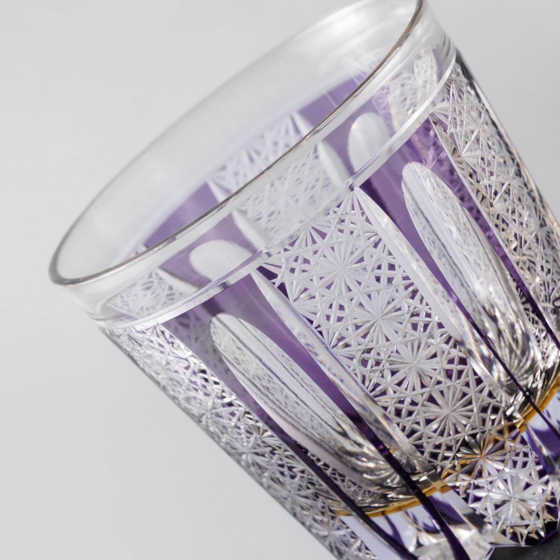 lovecove Hand-Cut Bohemia Crystal Whiskey Glass – product image 4
