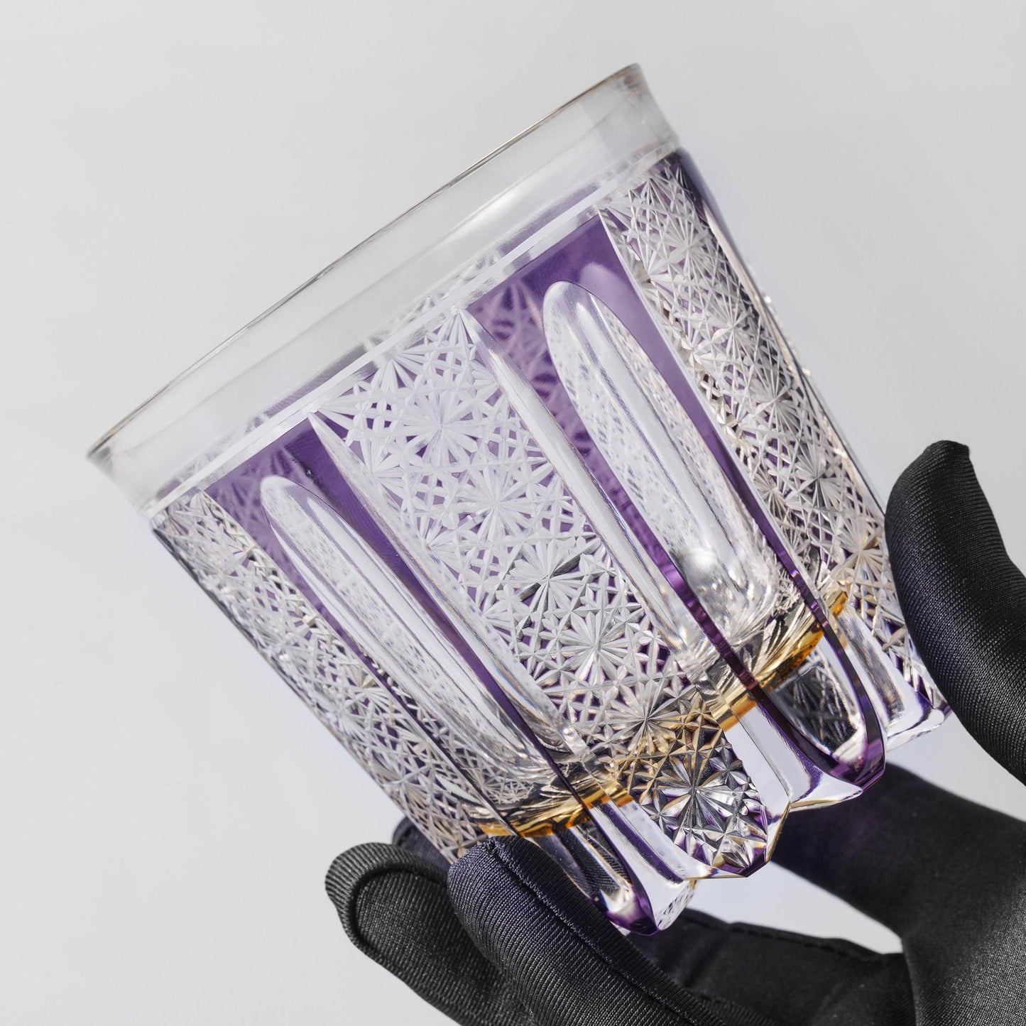 lovecove Hand-Cut Bohemia Crystal Whiskey Glass – product image 3
