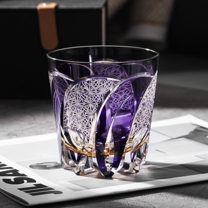 lovecove Hand Cut Crystal Whisky Glass - 409D – product image 1