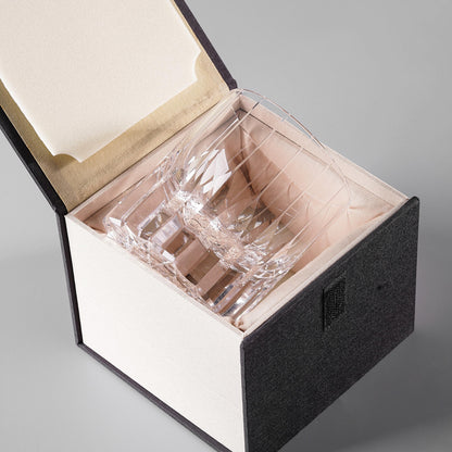 lovecove Hand-Cut Crystal Whiskey Glass – product image 8