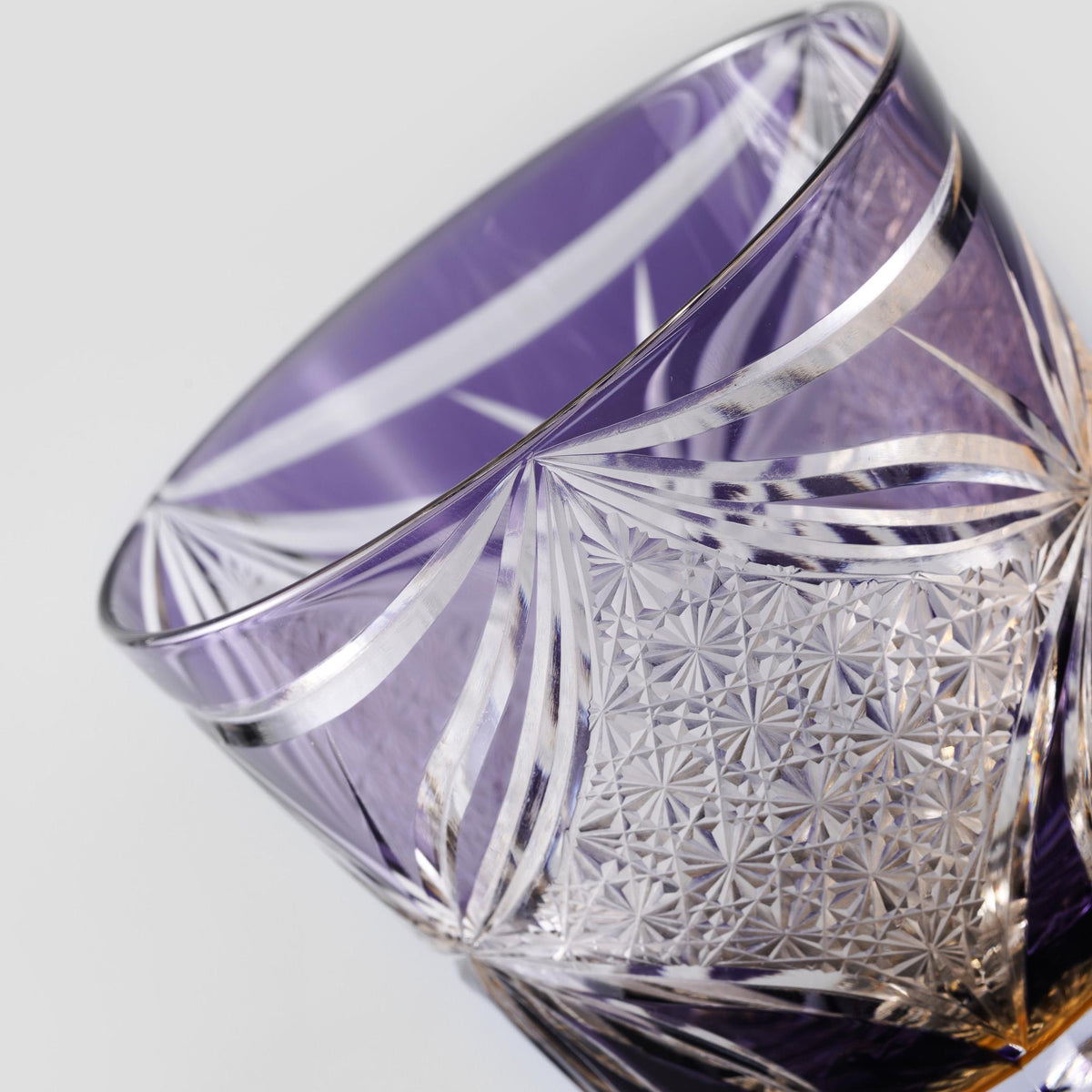 lovecove Hand Cut Butterfly Crystal Glass – product image 4