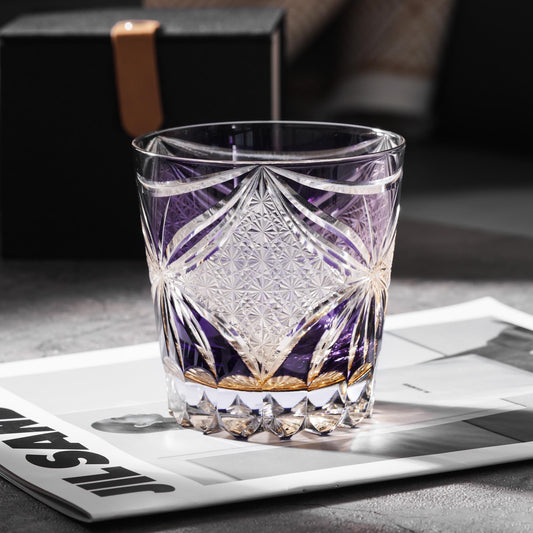 Vitraelle Hand Cut Butterfly Crystal Glass – product image 2