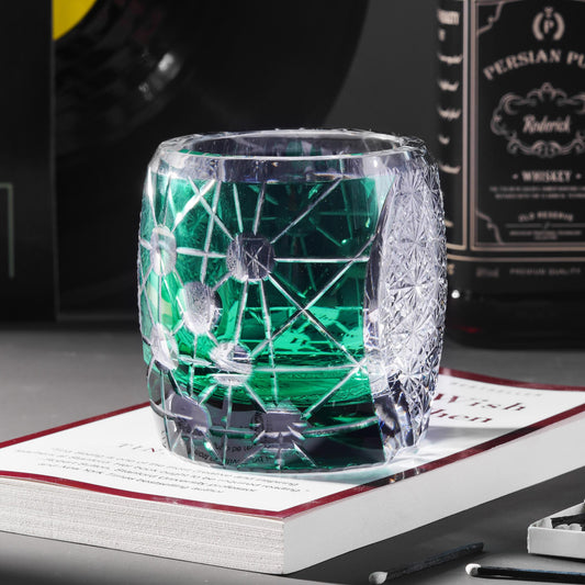 lovecove Hand Cut Luxury Crystal Whisky Tumbler – product image 1
